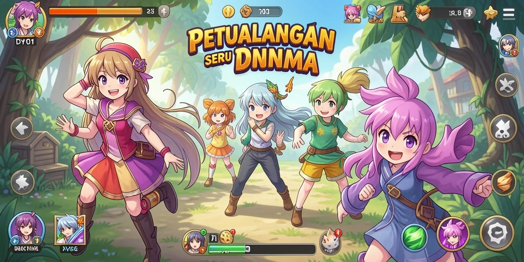Gameplay DY01 yang menarik dan penuh aksi Anime.