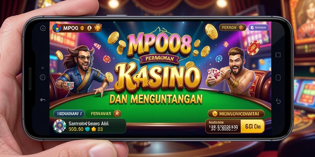 Screenshot MPO08 menampilkan gameplay seru di dunia Kasino.